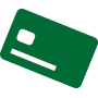 Credit card icon.